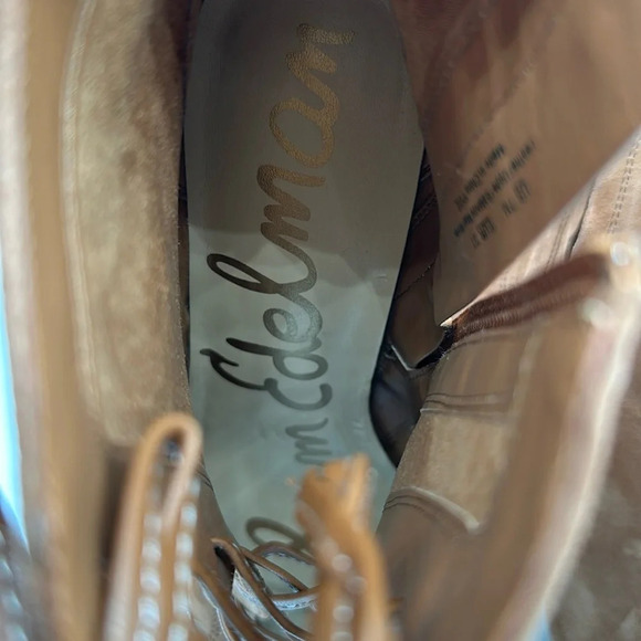 NWOT Sam Edelman Yvie peep toe ankle booties - Picture 8 of 10